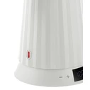 Alessi PLISSE Electric Kettle with Temperature Control, White, 1.7 L (MDL21 W)
