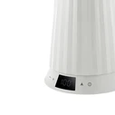 Alessi PLISSE Electric Kettle with Temperature Control, White, 1.7 L (MDL21 W)