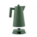 Alessi Plissé MDL21 Electric Kettle 1.7 L, Green, Temperature Control