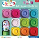 Clementoni Soft Clemmy Touch & Play - Σετ Μαλακά Τουβλάκια Μωρό Μονόκερος