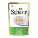 Schesir In Jelly Wet Food for Junior Cats Sachet with Chicken, Gluten-Free, 85 g