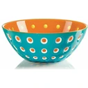 Guzzini La Murrine Σαλατιέρα Πλαστική Blue-Orange 25x25x11cm 279425145