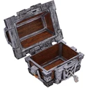 Nemesis Now Κουτί Αποθήκευσης World of Warcraft Silverbound Treasure Chest Box 13cm