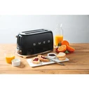 Smeg TSF02BLEU Φρυγανιέρα 2 Θέσεων 1500W Μαύρη
