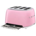 SMEG 50's Style 4-Slice Toaster Pink TSF03PKEU