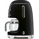 SMEG DCF02BLEU Προγραμματιζόμενη Καφετιέρα Φίλτρου 50's Style Μαύρη 1050W