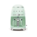 SMEG DCF02 50's Style Drip Coffee Maker Pastel Green