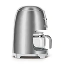 SMEG Καφετιέρα Φίλτρου 50's Style Ασημί DCF02SSEU