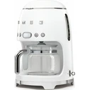 Smeg DCF02WHEU Drip Coffee Maker 50's Style White 1050W