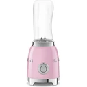 Smeg 50's Style Μπλέντερ Προσωπικό με Κανάτα Tritan 600 ml 300W Ροζ