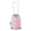 Smeg 50's Style Μπλέντερ Προσωπικό με Κανάτα Tritan 600 ml 300W Ροζ