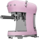 SMEG 50's Style Espresso Coffee Maker Pink ECF02PKEU