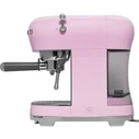 SMEG 50's Style Espresso Coffee Maker Pink ECF02PKEU