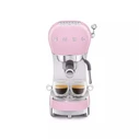 SMEG 50's Style Espresso Coffee Maker Pink ECF02PKEU