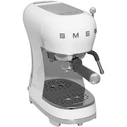 SMEG Coffee Maker 50's Style White ECF02WHEU Espresso Machine 1350W 15 bar