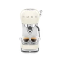 Smeg Μηχανή Espresso 50's Style Cream ECF02 (1350W, 15 bar)