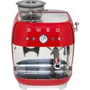Εσπρέσο μηχανή SMEG 50's Style με ενσωματωμένο μύλο EGF03RDEU κόκκινη