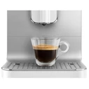 SMEG Αυτόματη Μηχανή Espresso BCC11WHMEU Λευκή 1350W 19 bar με Ενσωματωμένο Μύλο Άλεσης
