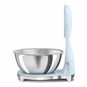 SMEG Analog and Digital Kitchen Scale Pastel Blue KSF01PBWW