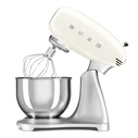 Smeg 50's Style Κουζινομηχανή 800W με Ανοξείδωτο Κάδο 4.8lt Μπεζ