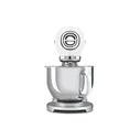 Smeg 50's Style Κουζινομηχανή 800W με Ανοξείδωτο Κάδο 4.8lt Λευκή (SMF04WHEU)