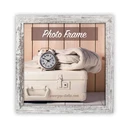 Κορνίζα τοίχου ZEP Nelson 6 30x30 Wood Frame white/brown V21306