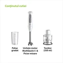 Braun MultiQuick 5 MQ50201M Hand (Stick) Blender - 1000W - White