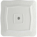 La Porcellana Bianca Square Shallow Plate White 26.5x26.5 cm - 6 pcs