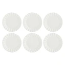 La Porcellana Bianca - Σετ 6 Πιάτα Ρηχά 26,5 cm (P003600001)