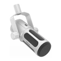 Fifine Tank 6 Dynamic XLR Microphone Shock Mounted White (Tank6-W)
