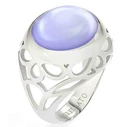 Morellato Women's Stainless Steel Ring with Stones SADY100 (Size 12)