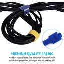 Techly Velcro Καλωδίων 12mm x 150mm Πολύχρωμο (10τμχ) - ISWT-VEL10-COLT
