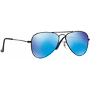 Ray Ban Παιδικά Άθραυστα Aviator Γυαλιά Ηλίου με Μπλε Καθρέφτη Φακό (7-11 ετών)