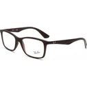 Ray Ban Men's Acetate Eyeglass Frame RB7047 5451 (Brown, 54/17/145)