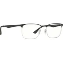 Ray Ban Men's Eyeglass Frame Black RB6363 2861 (54/18/145)