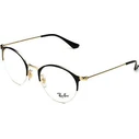 Ray Ban Eyeglass Frame RB3578V 2890 Black 50/22/145 (Unisex)