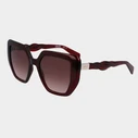 Liu Jo Women's Sunglasses LJ788S-601 – Red Acetate Frame with Red Lens (52/19/140)