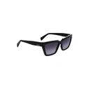 Liu Jo Women's Sunglasses LJ793SR-001 (57/16/140) Black Acetate Frame, Grey Degraded Lenses (Category 3)