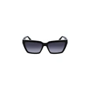 Liu Jo Women's Sunglasses LJ793SR-001 (57/16/140) Black Acetate Frame, Grey Degraded Lenses (Category 3)
