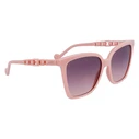 Liu Jo Γυναικεία Γυαλιά Ηλίου με Ροζ Κοκκάλινο Σκελετό και Ροζ Ντεγκραντέ Φακό
