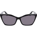 Liu Jo Women's Sunglasses Black Acetate Frame with Purple Lens LJ796S-001
