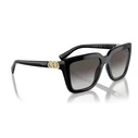 Vogue Women's Sunglasses VO5575SB W44/8G Black Acetate Frame Black Lens 55/17/140 mm