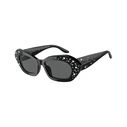 Giorgio Armani Women's Sunglasses AR8213BU5001B 50/18/140 Black Acetate Frame Black Lenses