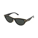 Versace Women's Sunglasses VE2273 GB1/87 - Black Acetate Frame, Grey Lens (52/17/145 mm)