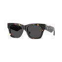 Γυαλιά Ηλίου Burberry Unisex BE4424-410687 Μαύρο Σκελετό Γκρι Φακός 52/18/130