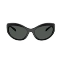 Versace Women's Sunglasses VE4485-GB1-87 Black Acetate Frame with Black/Grey Lenses 59/19/125 mm