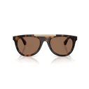 Burberry Unisex Γυαλιά Ηλίου BE4452U 300273 — Καφέ ταρταρούγα κοκκάλινος σκελετός, Καφέ φακοί, Μέγεθος 53/21/145