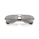 Burberry Ανδρικά Γυαλιά Ηλίου BE3164-13166G Μαύρος Μεταλλικός Σκελετός / Γκρι Φακοί (62/15/140 mm)
