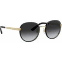 Dolce & Gabbana Women's Sunglasses DG2227J 02/8G - Black Frame, Gradient Grey Lenses