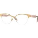 Versace Γυναικείος Σκελετός Γυαλιών Χρυσός VE1265-1463